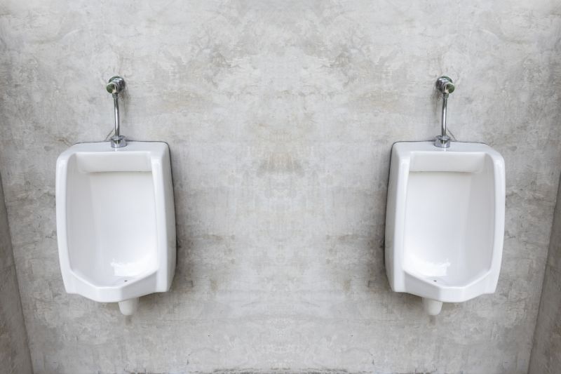 Completed Urinal Setup